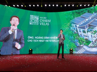 Vietstarland trở thành đại lý chính thức phân phối dự án HaDo Charm Villas