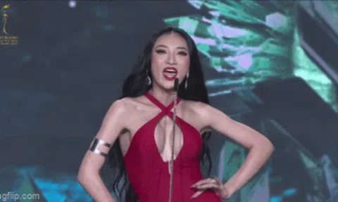 Những màn hô tên ấn tượng của thí sinh Hoa hậu Hòa bình Việt Nam 2022
