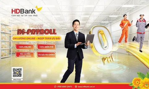 Happy Di- Payroll: Gói chi lương siêu ưu đãi dành cho Doanh nghiệp và người lao động