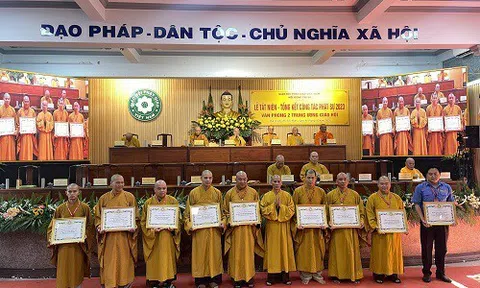 Văn phòng 2 Trung ương Giáo hội Phật giáo Việt Nam tổng kết công tác Phật sự năm 2023