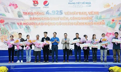Gần 5.000 vé miễn phí tặng sinh viên, thanh niên công nhân về quê đón Tết