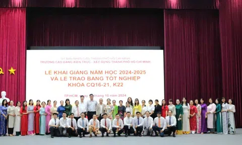 Cao đẳng Kiến trúc – Xây dựng TP.HCM: Khai giảng năm học mới