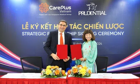 Prudential và CarePlus ký kết hợp tác chiến lược, cung cấp dịch vụ chăm sóc sức khỏe và tầm soát cho khách hàng