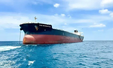 Hòa Phát đưa vào khai thác tàu The Momentum 110.000 DWT
