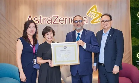 Văn phòng Hà Nội của Astrazeneca Việt Nam nhận chứng chỉ LEED Gold