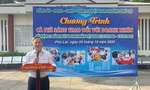 Cà phê sáng Phường Phú Lợi: Chính quyền – doanh nghiệp – xúc tiến đầu tư đồng hành phát triển