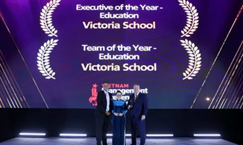 Victoria School lập “cú đúp” giải thưởng giáo dục tại Asian Management Excellence Awards 2026