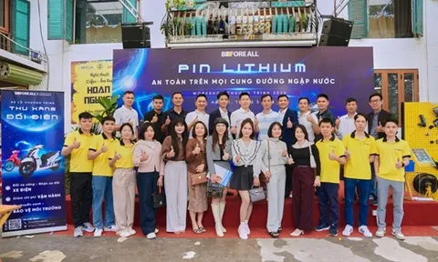Pin xe điện ngâm nước vẫn hoạt động: Workshop Before All gây bất ngờ