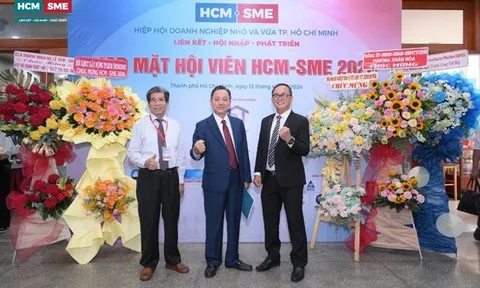 Hiệp hội Doanh nghiệp nhỏ và vừa TP.HCM( HCM-SME): Đẩy mạnh "Liên kết – Hội nhập – Phát triển" trong chương trình họp mặt hội viên 2026