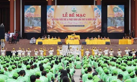 Bế mạc Hội trại Tuổi trẻ & Phật giáo lần thứ XVI – Thắp sáng niềm tin, tiếp nối hành trình phụng sự