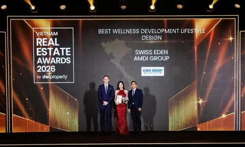 Swiss Eden gây tiếng vang lớn tại Dot Property Vietnam Awards 2026