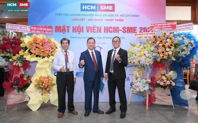 Hiệp hội Doanh nghiệp nhỏ và vừa TP.HCM( HCM-SME): Đẩy mạnh "Liên kết – Hội nhập – Phát triển" trong chương trình họp mặt hội viên 2026
