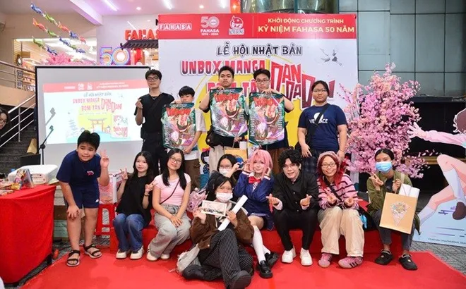 Lễ hội Nhật Bản Unbox Manga Dan Da Dan thu hút đông đảo bạn đọc trẻ