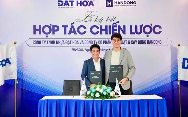 Nhựa Đạt Hòa và Handong hợp tác chiến lược, nâng cao chất lượng vật liệu cho các công trình xây dựng
